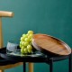 Wooden & Glass Serving Platter